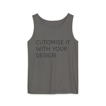 Customizable Unisex Tank Top - Design Your Own Apparel