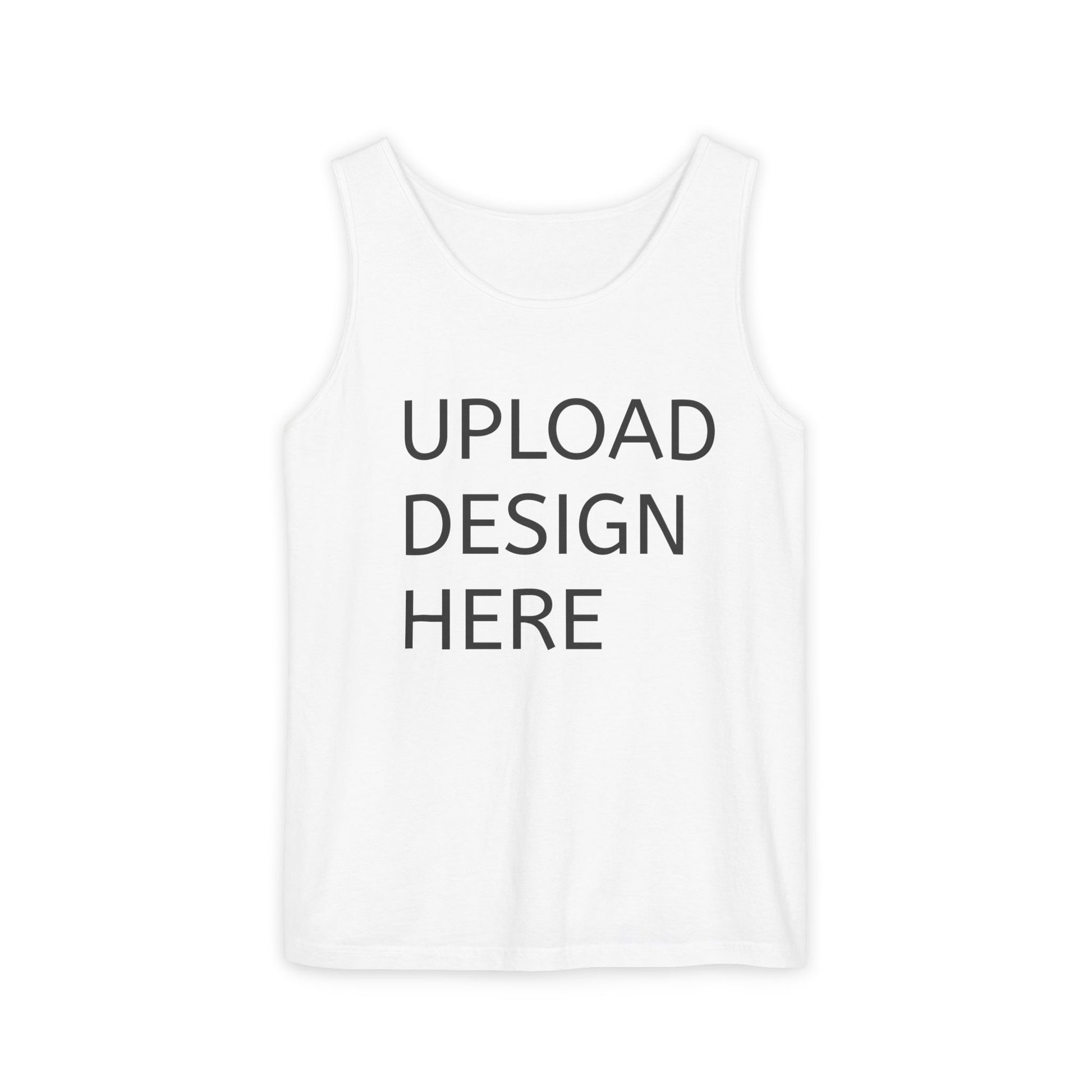 Custom Unisex Garment-Dyed Tank Top - Perfect for Summer BBQs and Casual Outings - Niche hub