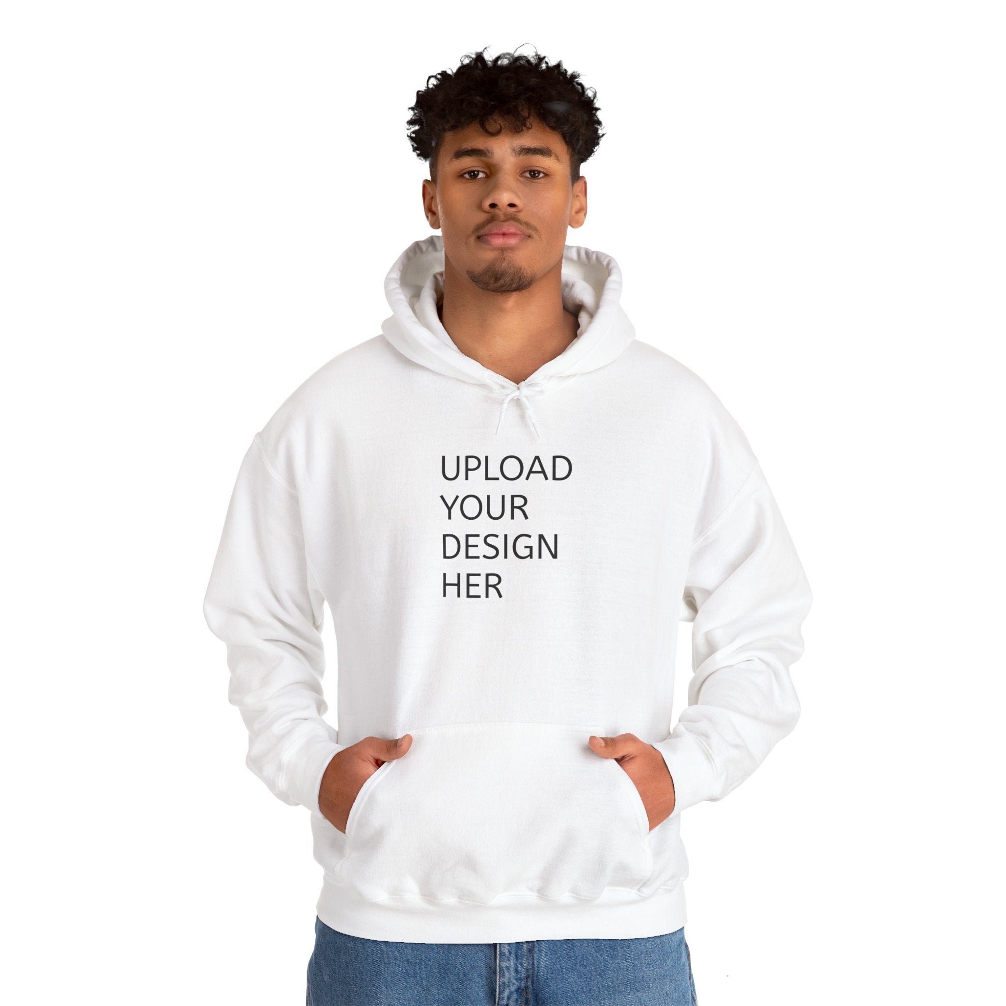 Customizable Unisex Heavy Blend Hooded Sweatshirt - Personalize Your Style - Niche hub