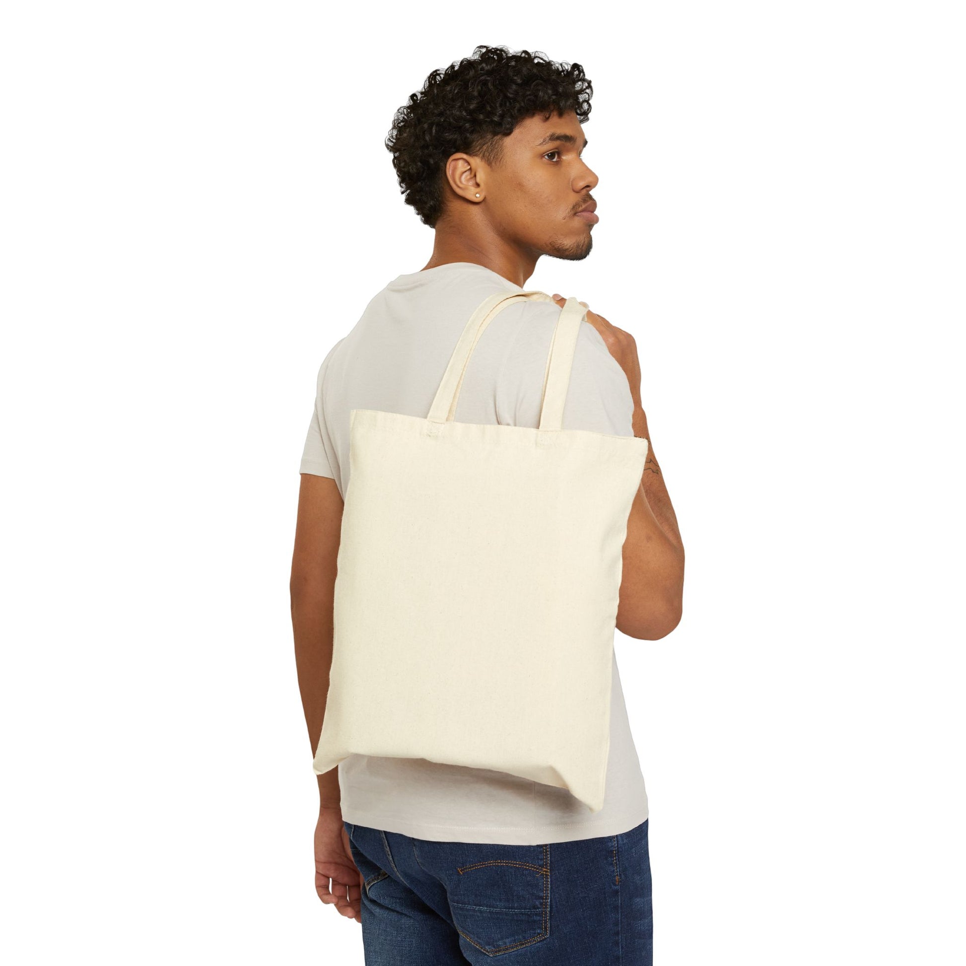 Customizable Cotton Canvas Tote Bag - Upload Your Design - Niche hub