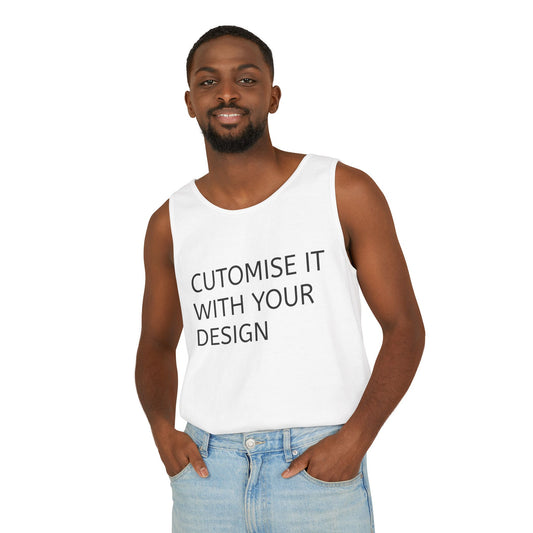 Customizable Unisex Tank Top - Design Your Own Apparel