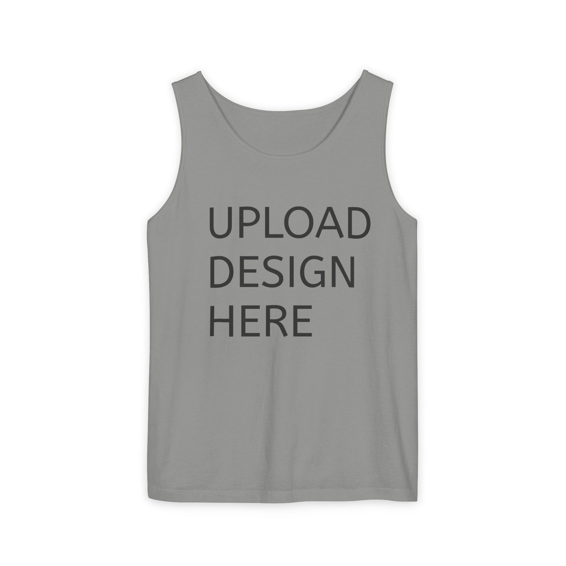 Custom Unisex Garment-Dyed Tank Top - Perfect for Summer BBQs and Casual Outings - Niche hub