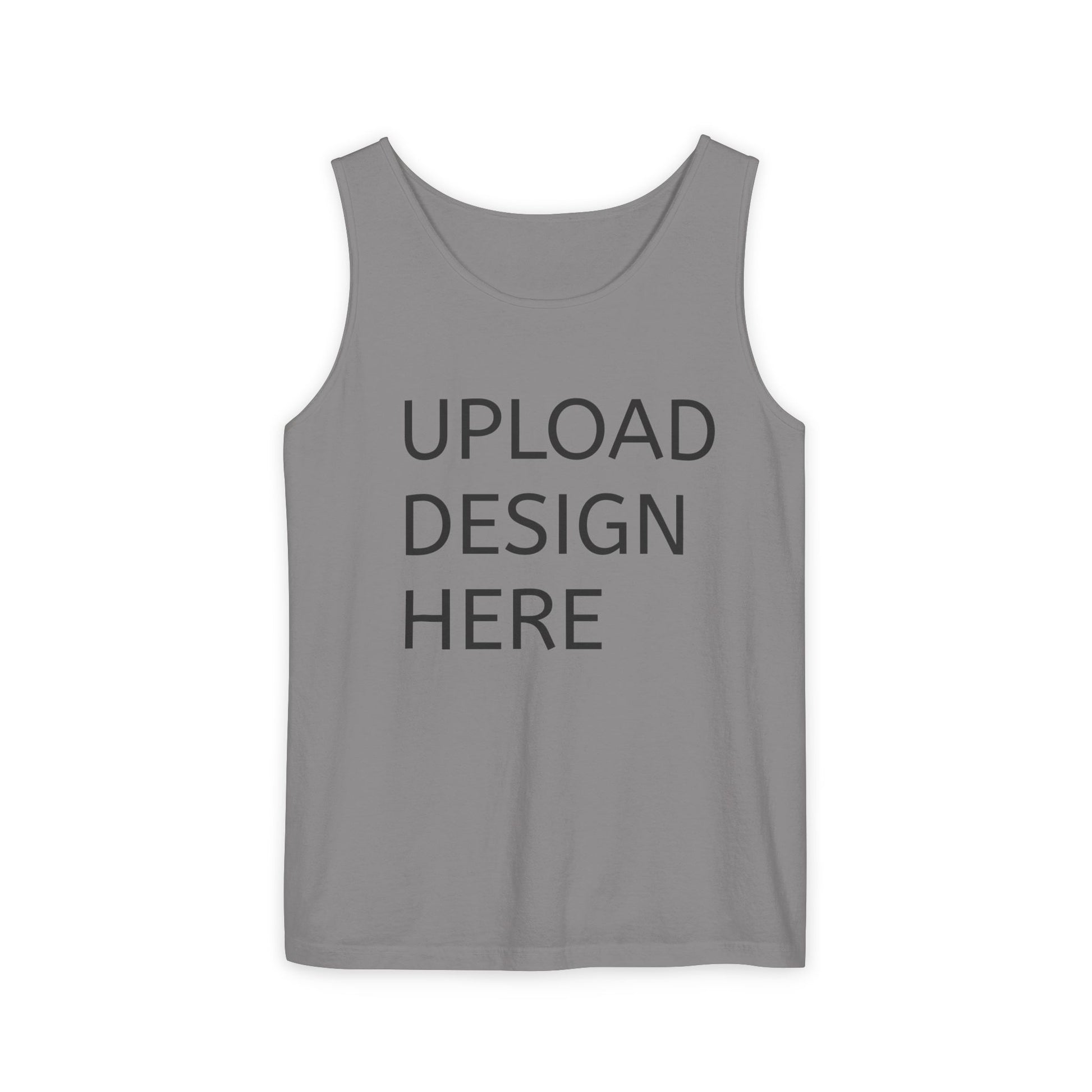 Custom Unisex Garment-Dyed Tank Top - Perfect for Summer BBQs and Casual Outings - Niche hub