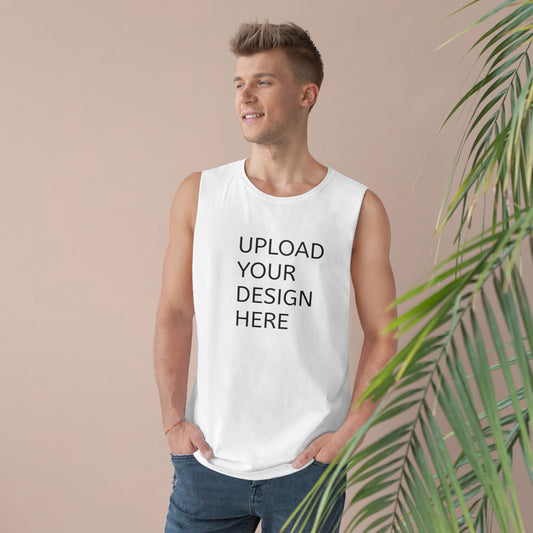 Customizable Unisex Tank Top - Perfect for Personalization and Creative Expression